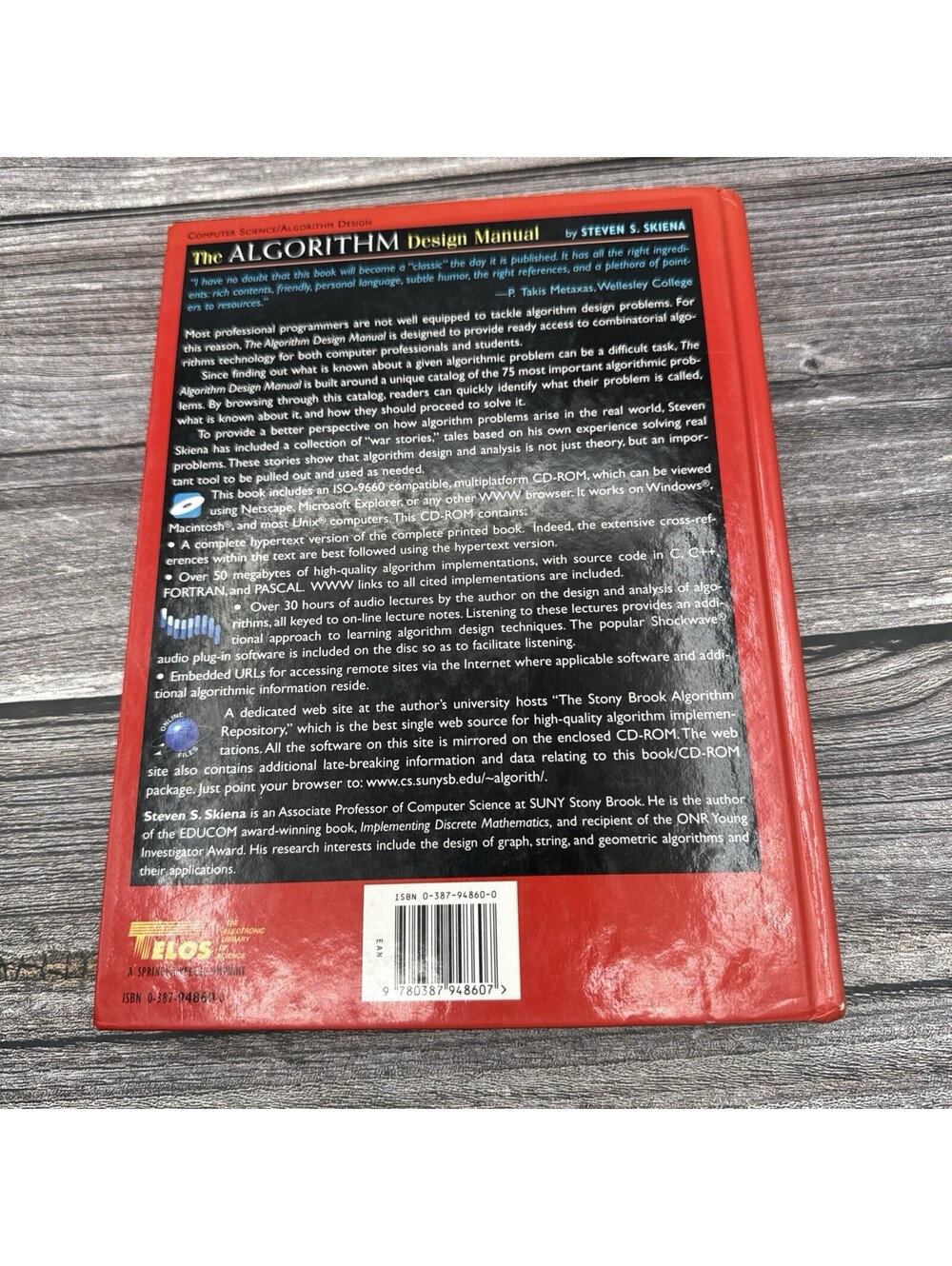 The Algorithm Design Manual Textbook VG+ - Picture 9 of 10